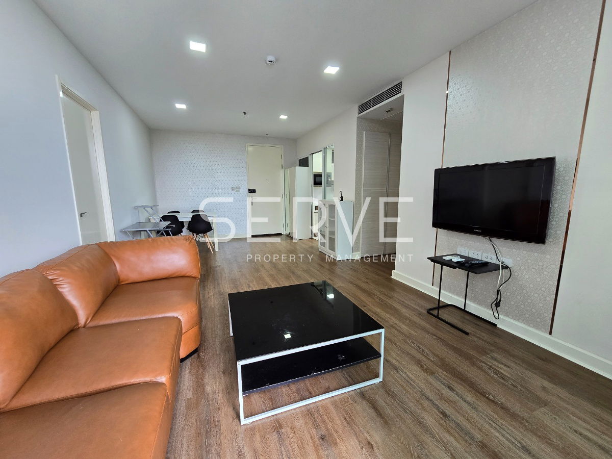 26K🔥- 2 Beds 2 Baths Large Room Good Location Next to BTS Krung Thon Buri 50 m. at The Room Sathorn-Taksin Condo / For Rent