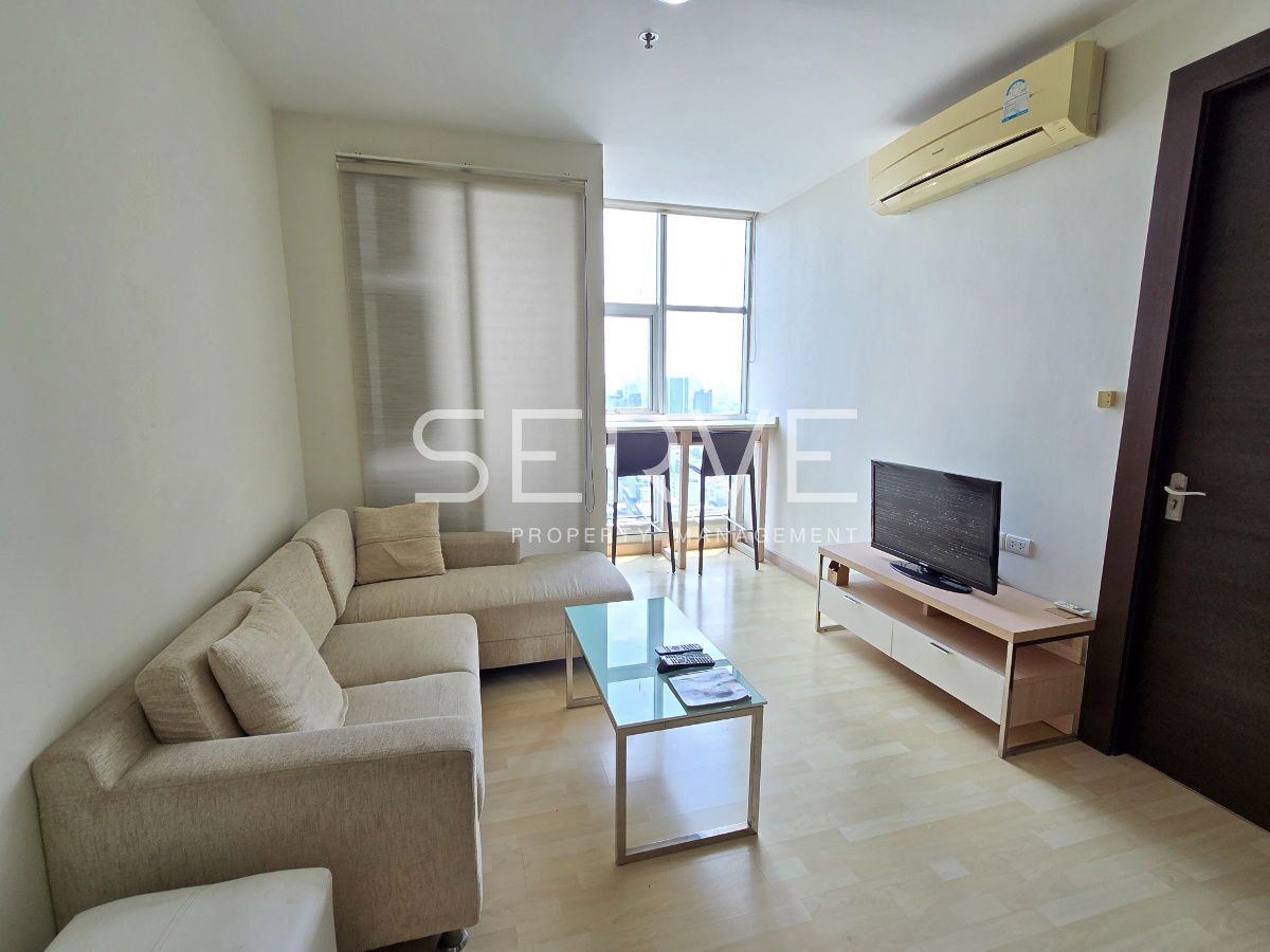 1 Bed High Floor City View,Perfect Location Close to MRT Ratchadaphisek @ Rhythm Ratchada