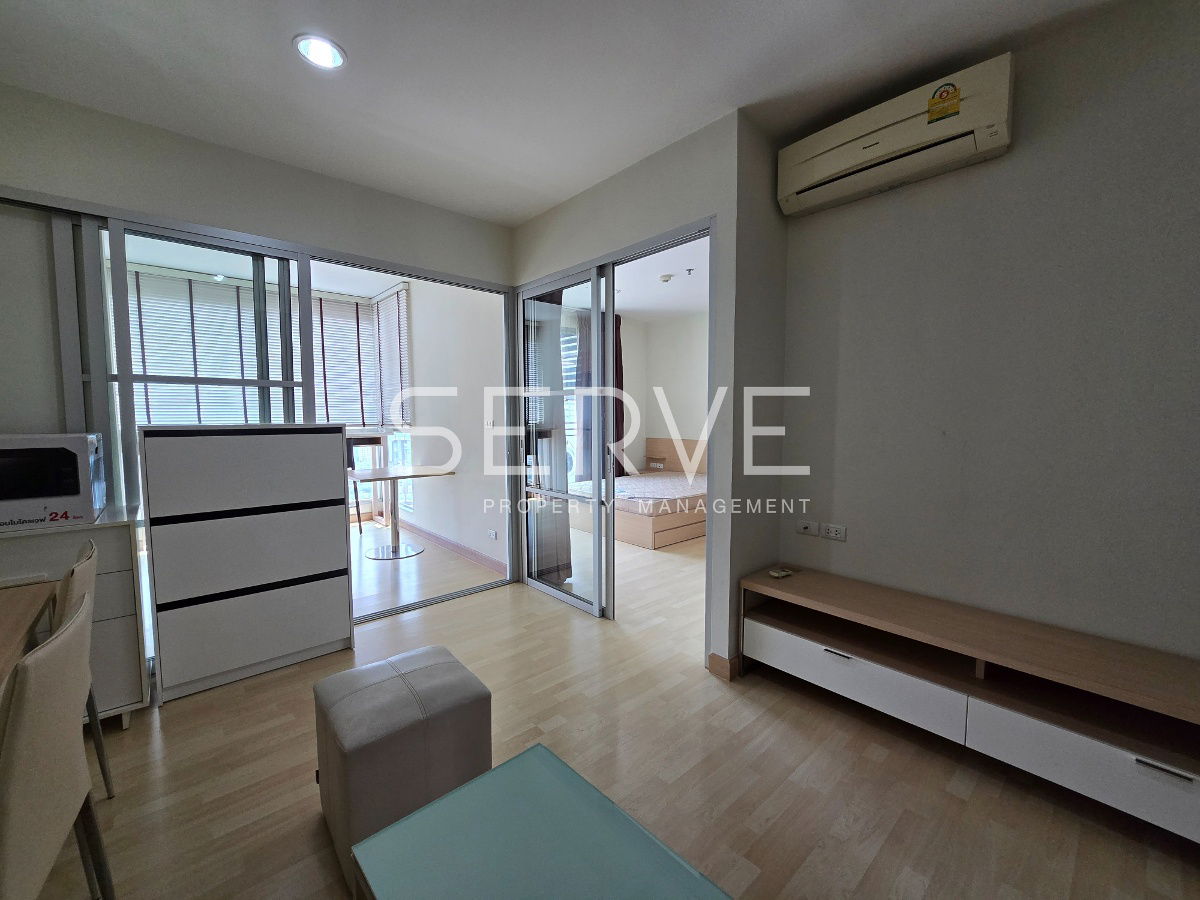 1 Bed Fully Furnished Perfect Location MRT Ratchadaphisek 0 m. @ Rhythm Ratchada