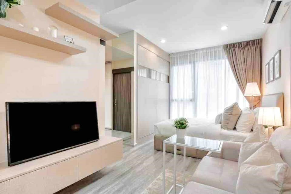 Available!! IDEO MOBI ASOKE Near %MRT Phetchaburi 🔥LineID : @Habitant (with@ Ahead)🔥