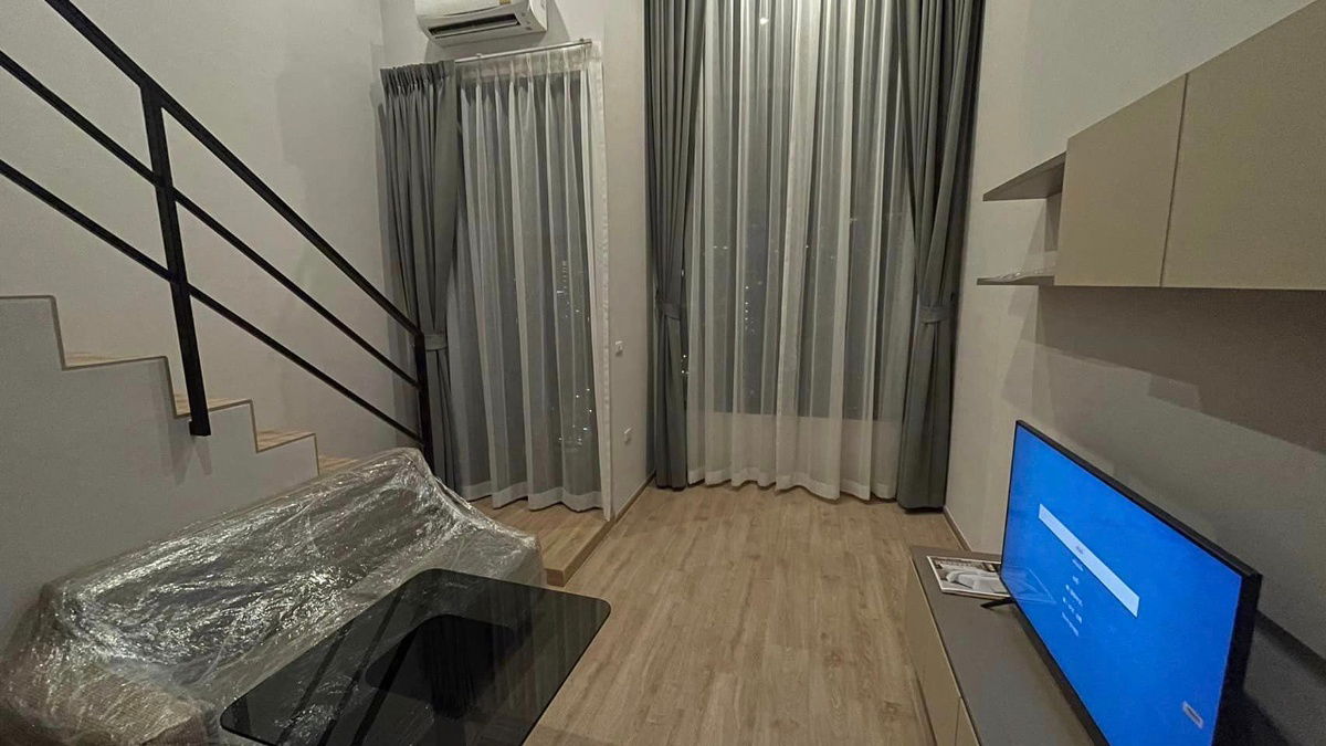 For rent Ideo new rama9, Duplex room, brand new, fully furnished. Ready to move in LH-RW004088