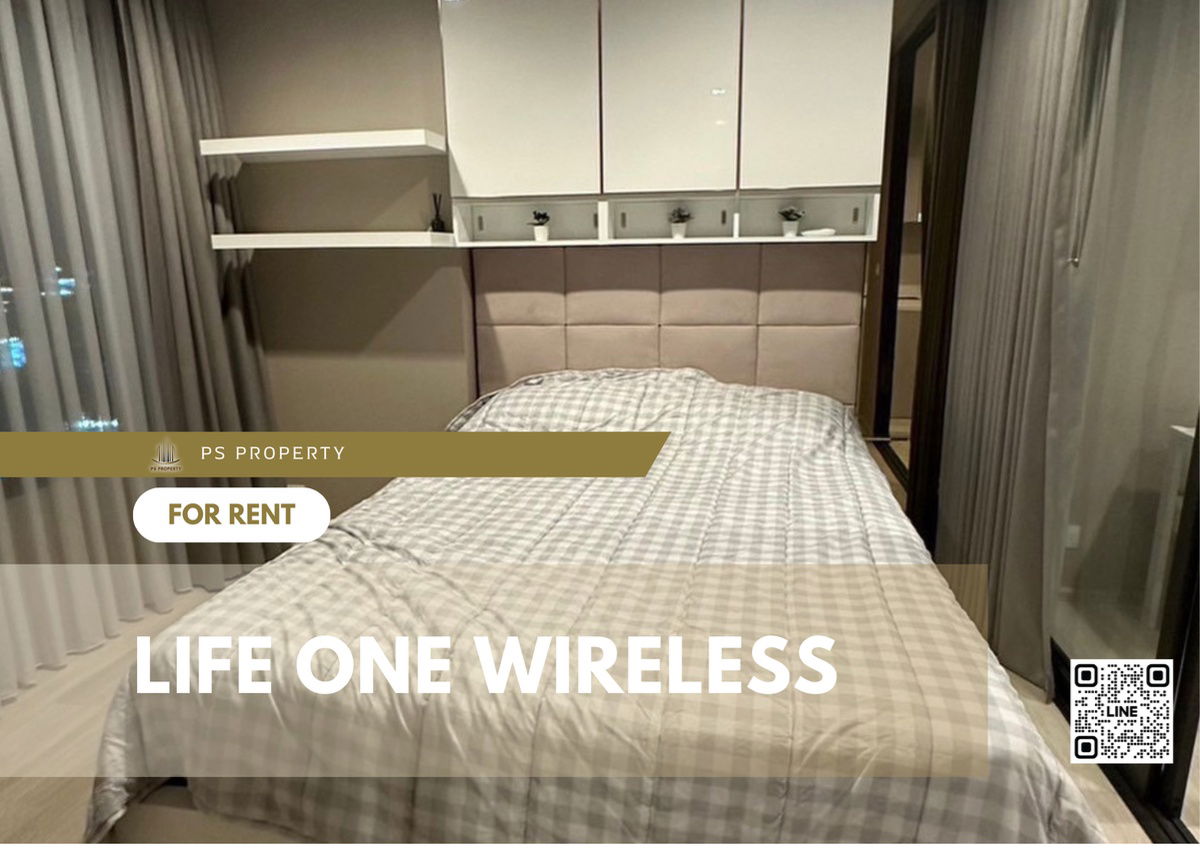 For rent ✨Life one wireless✨beautiful room Fully furnished with electrical appliances, good price, ready to move in 🚆near BTS Ploenchit
