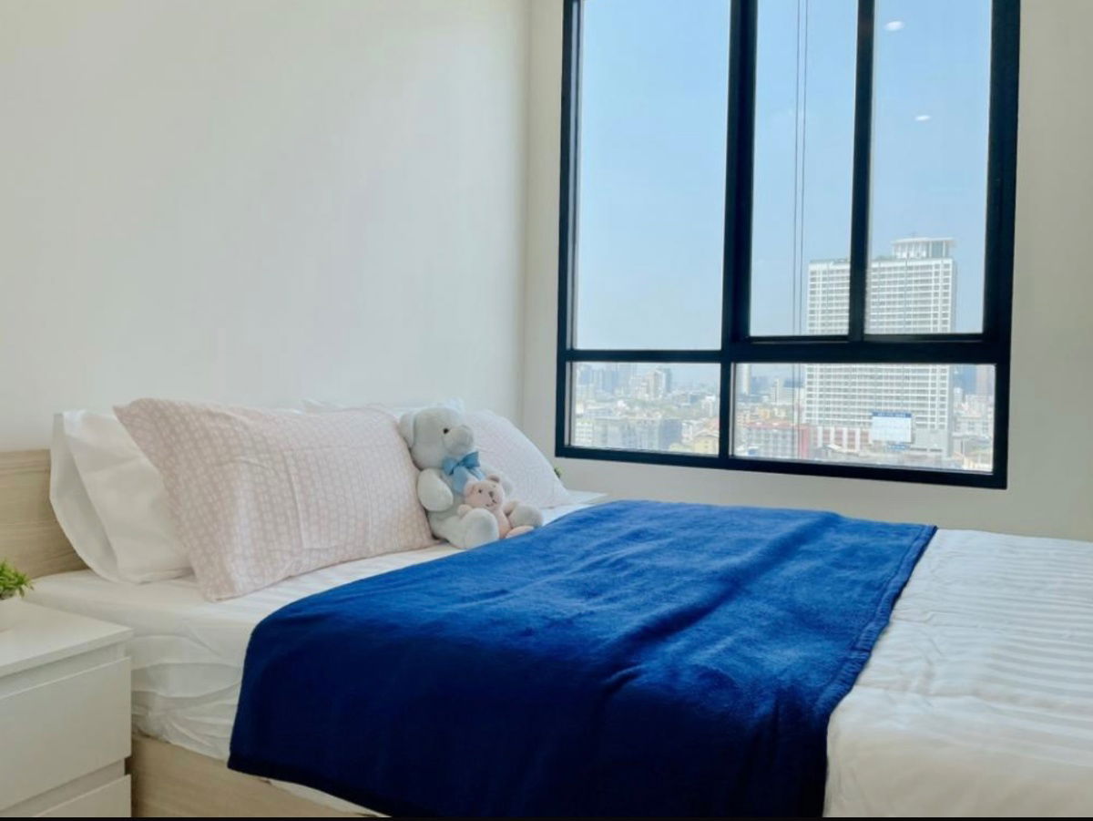 For rent New Noble Ratchada - Lat Phrao, beautiful, ready to move in, new never rented, near MRT Ratchadaphisek. Interested, contact Line @841qqlnr