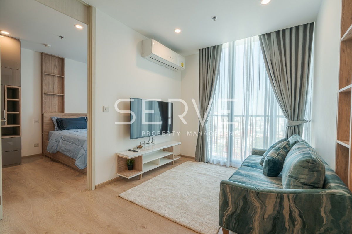 Homey 1 Bed Unit on High fl. in Asoke Area Close to BTS & MRT @ Noble Recole Sukhumvit 19