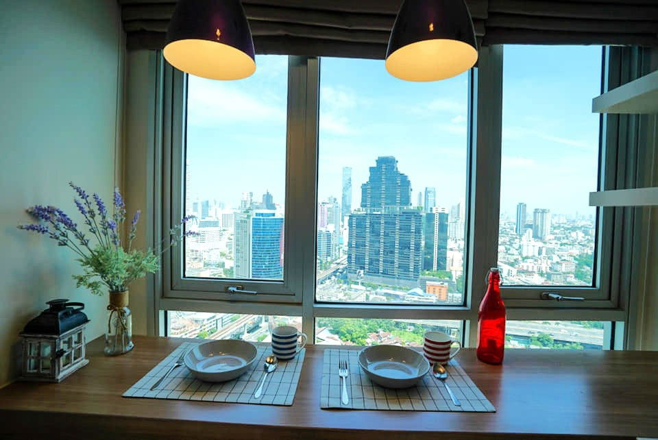 🧡LineID: @Homelisting (with@)🧡 ===== Rhythm Satorn (Near BTS Taksin)Available!!