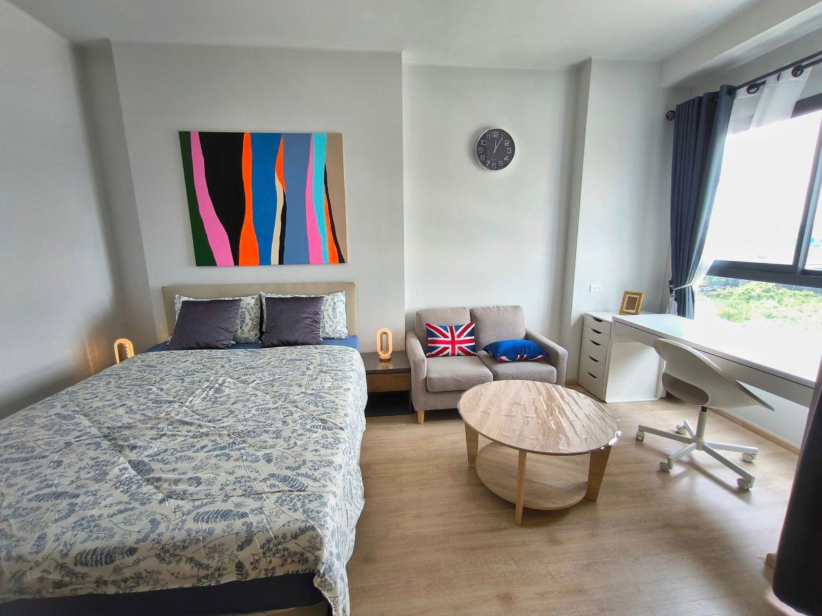 G7972💖中国客户，请加微信。(在联系方式的旁边)For rent IDEO New Rama 9 Line ❤️💜@condopremium💜❤️Ready to move in ⬛🟨 📞 065 695 3645🟨⬛