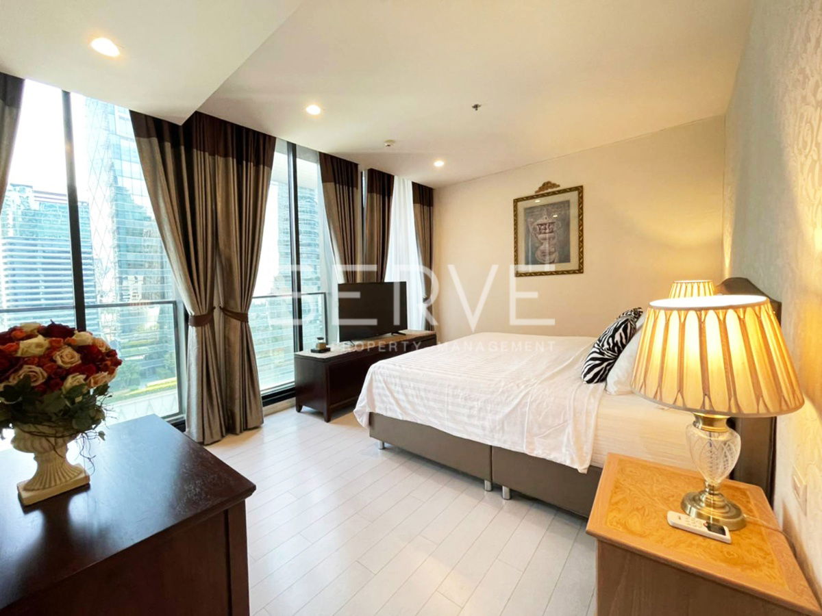 🔥65K🔥 Corner Unit 2 Beds 80.14 sq.m. Modern Style High Fl. 10+ Perfect Location BTS Phloen Chit at Noble Ploenchit Condo / For Rent
