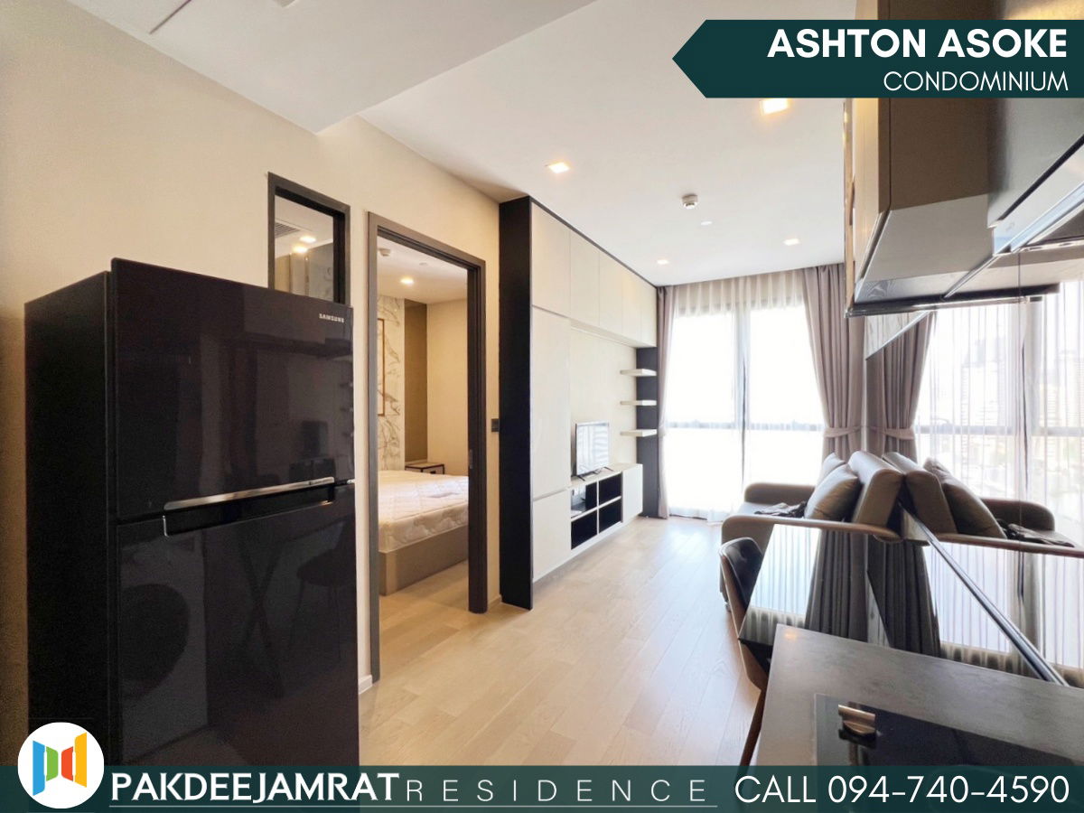 เช่า Ashton Asoke 1 ห้องนอน 1 ห้องน้ำ ขนาด 35 ตร.ม.