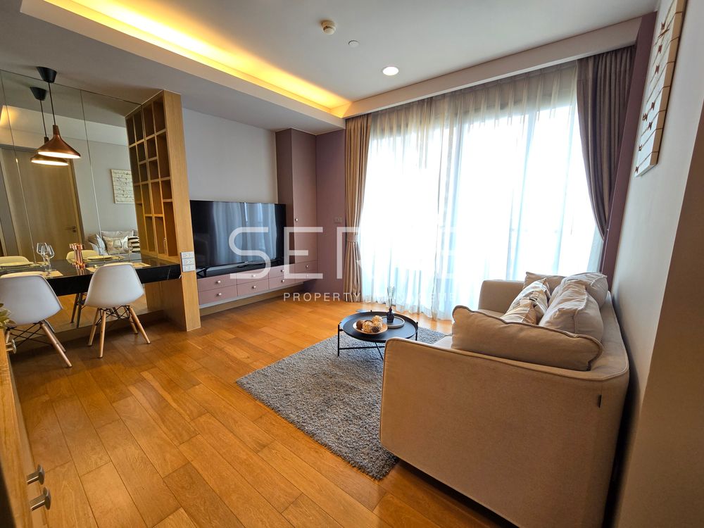 Nice Decorate 2 Beds 55 sq.m.  High Fl. Good Location BTS Phrom Phong 900 m. / For Rent & For Sale-The Lumpini 24