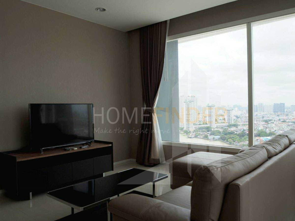 Menam Residence  2 bedrooms, for rent
