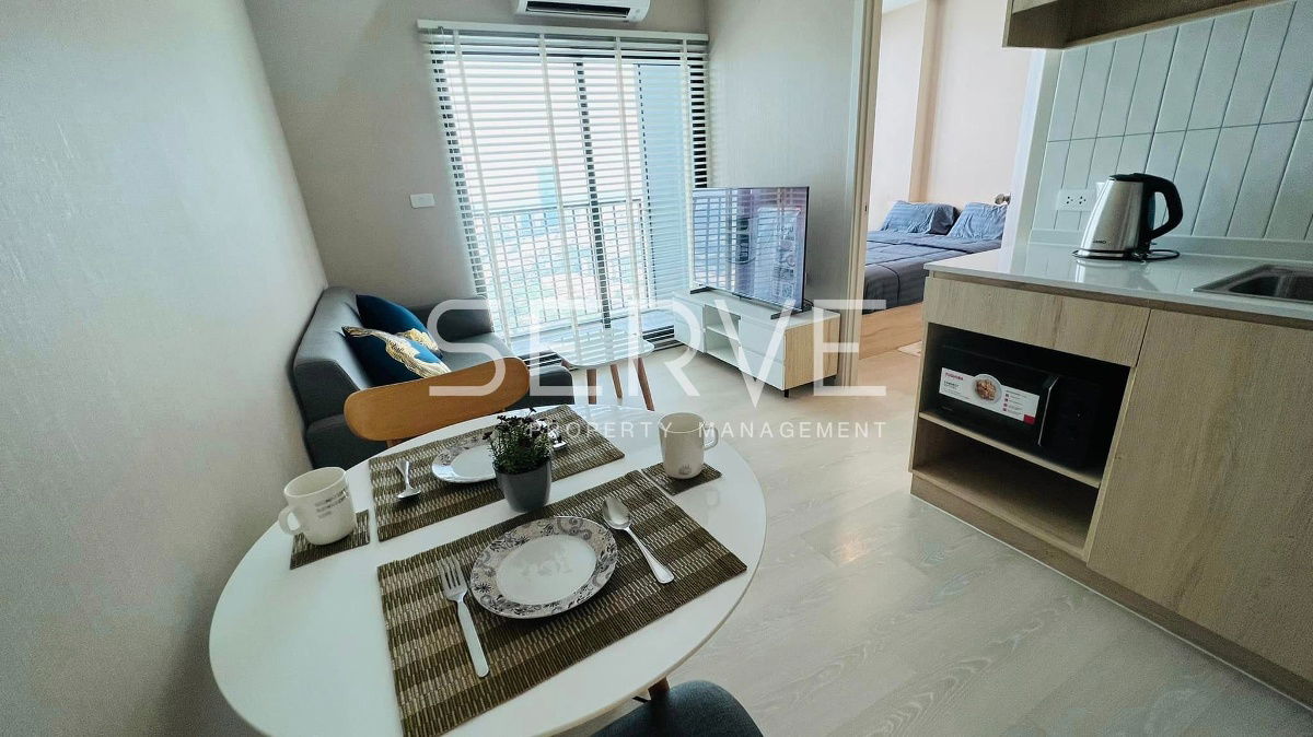 1 Bed Super High Fl. Good View & Good Location  Close To MRT Si la Salle @ Nue Noble Srinakarin Lasalle