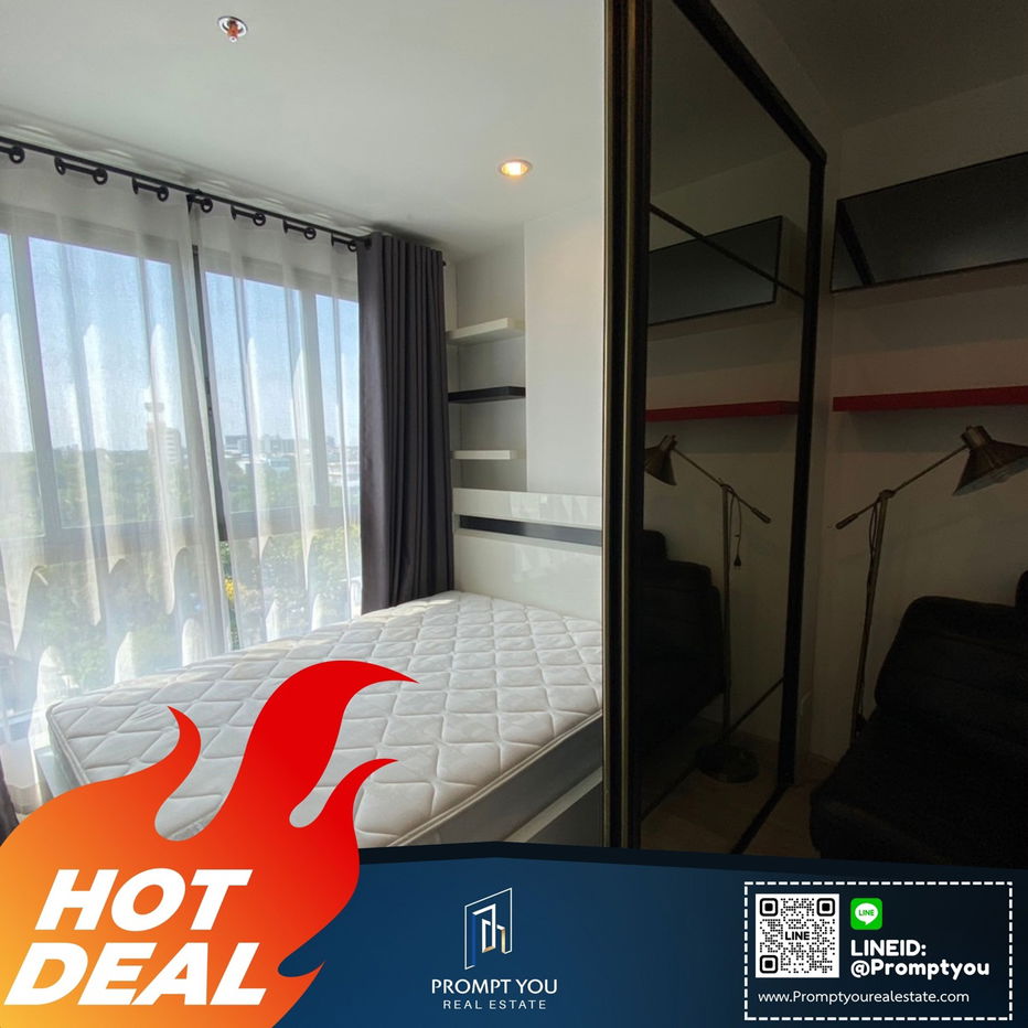 For Rent 🔥IDEO Mobi Charan 🔥 Fully furniture and ready to move in //Ask more info LineID:@thirdproperty