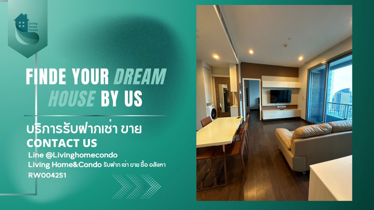 For rent Q Asoke 2 bedrooms, 2 bathrooms, beautiful room, fully furnished, next to MRT Phetchaburi station LH-RW004251
