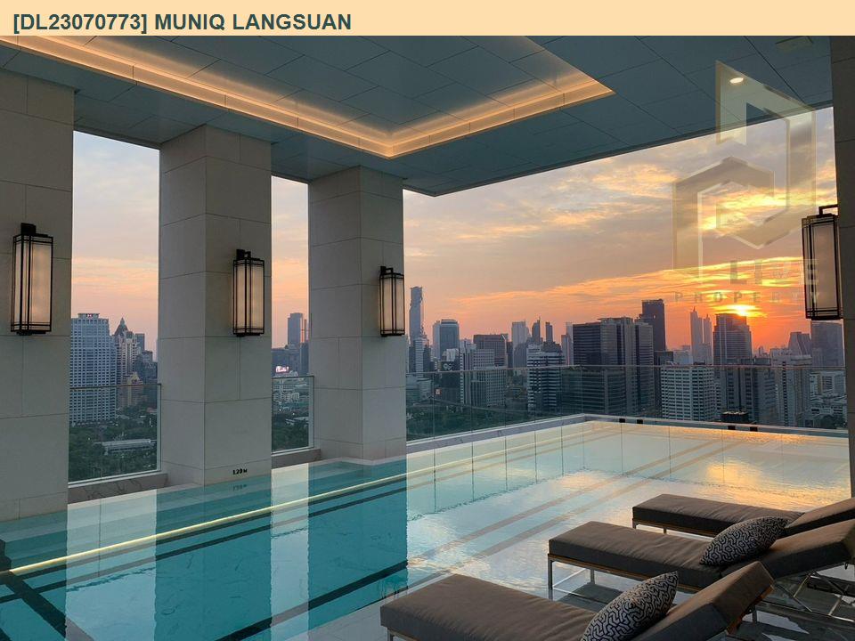 DL23070773 Condo for rent, Muniq Langsuan near BTS Chit Lom, ready to move in, call urgently 0638692663 LineID @162cjixi
