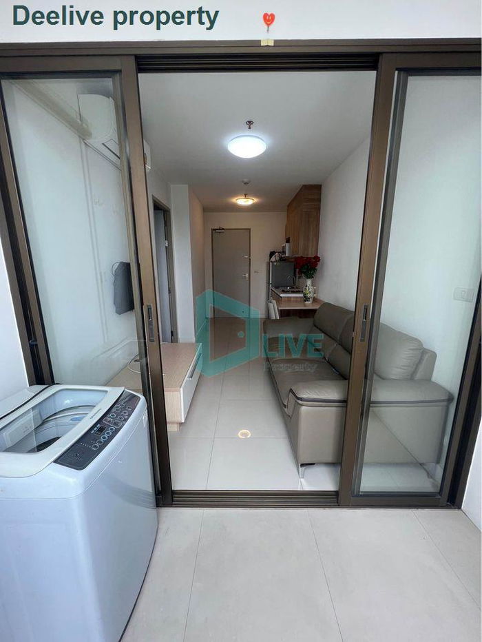 DL1165008 Condo for rent, IDEO Mix Sukhumvit 103 near BTS Udom Suk, ready to move in, call urgently 0800343450 LineID @655ebbvc