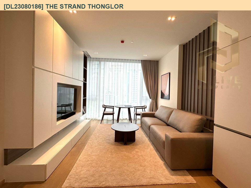 DL23080186 Condo for rent, The Strand Thonglor near BTS Thong Lo, ready to move in, call urgently 0653619502 LineID @534wlwof