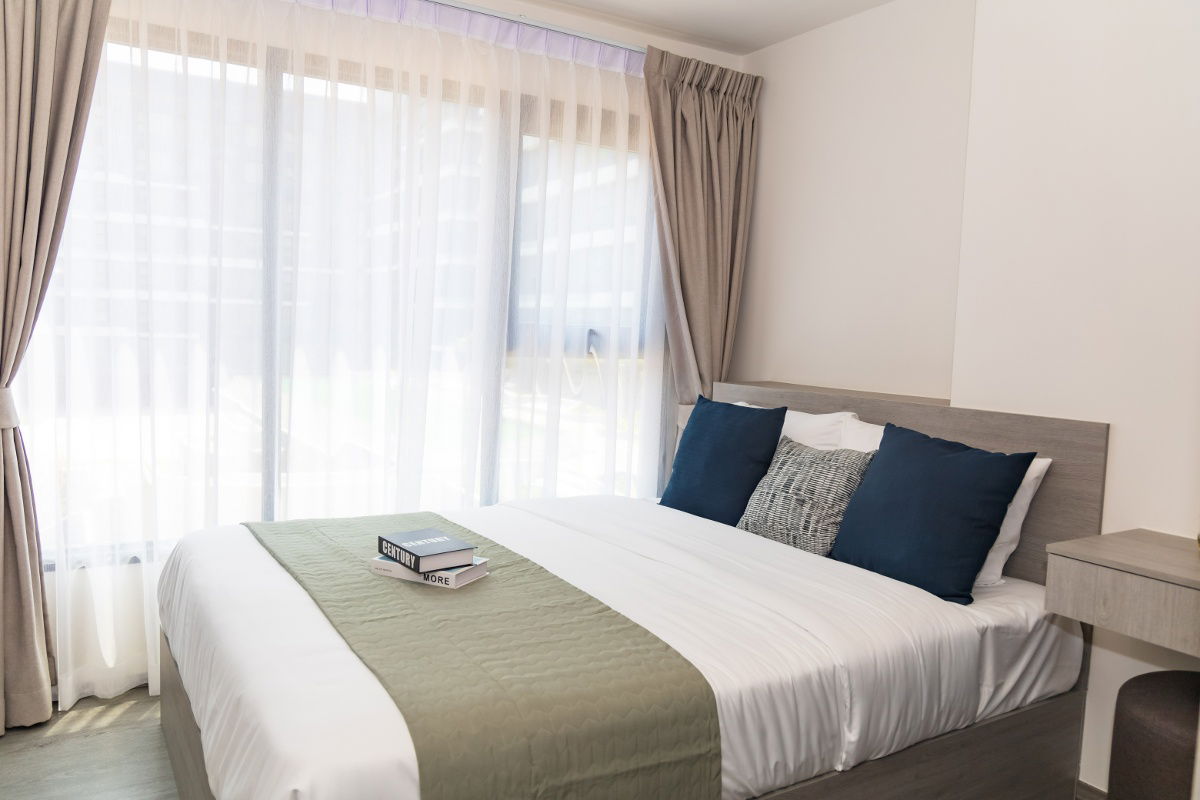 ⭐New Condo for rent at Brixton Kaset-Sriracha Campus 250 meters to KASETSART UNIVERSITY   ⭐2 Bedroom 36 sqm