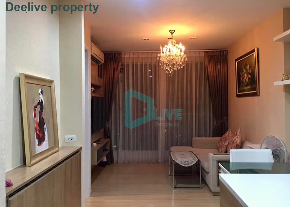 DL003575 Condo for rent, Rhythm Sukhumvit 50 near BTS On Nut, ready to move in, call urgently 0842740999 LineID @523dslwi