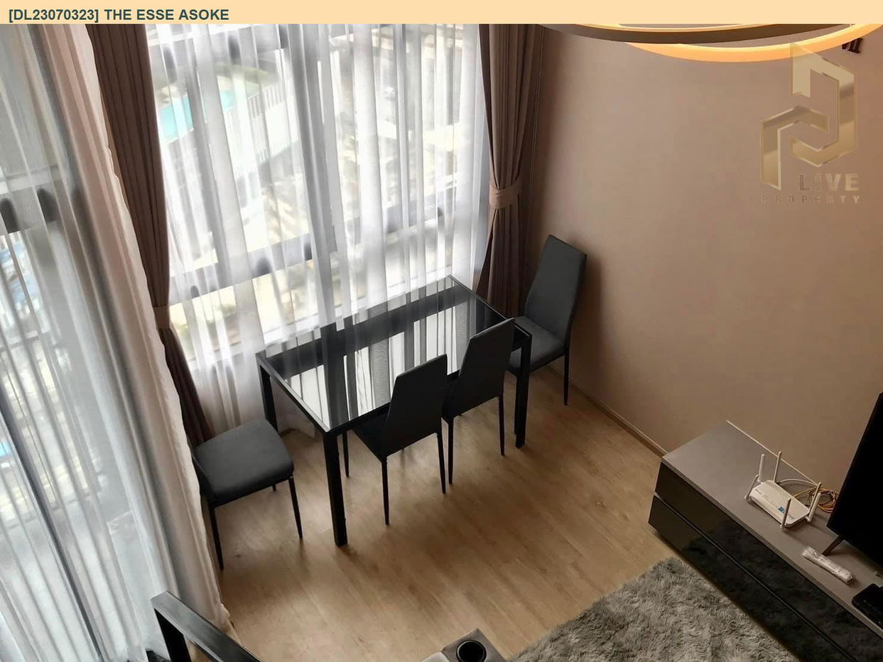 DL23070323 ငှားရန်ရှိသော ကွန်ဒို ၊ BTS Asok အနီး The ESSE Asoke ၊ အသင့်နေထိုင်ရန် ၊ အရေးပေါ် 0653619502 LineID @534wlwof ၊