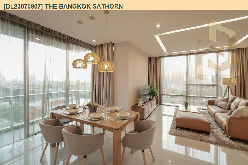 DL23070907 Condo for rent, The Bangkok Sathon near BTS สุรศักดิ์, ready to move in, call urgently 0800343450 LineID @655ebbvc