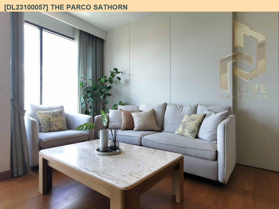 DL23100057 公寓出租，The Parco Sathorn 附近 -，准备入住，紧急致电 0653619502 LineID @534wlwof