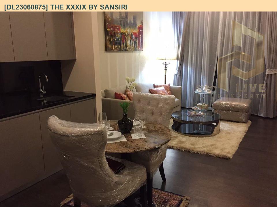 DL23060875 Condo for rent, The XXXIX by Sansiri near BTS Phrom Phong, ready to move in, call urgently 0638692663 LineID @162cjixi