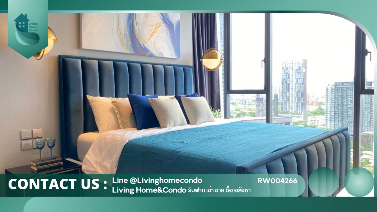 🔺Super special!🔺 For rent BEATNIQ Sukhumvit 32, beautifully decorated room, luxurious, 2 bedrooms, 2 bathrooms, fully furnished, -RW004266