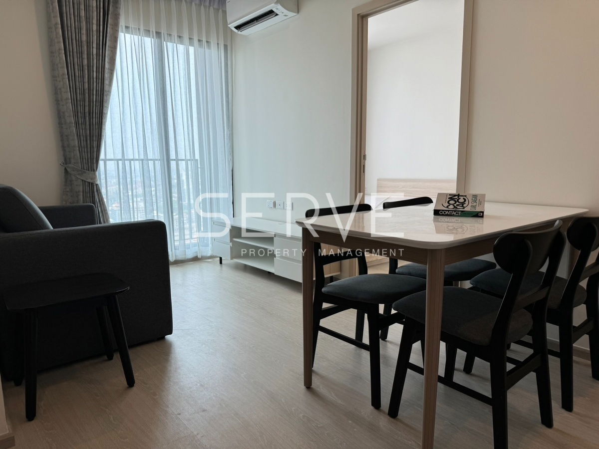 2 Bed Super High Fl. For Rent Good Location Close To MRT Latphrao @ Nue Noble Ratchada Lat Phrao