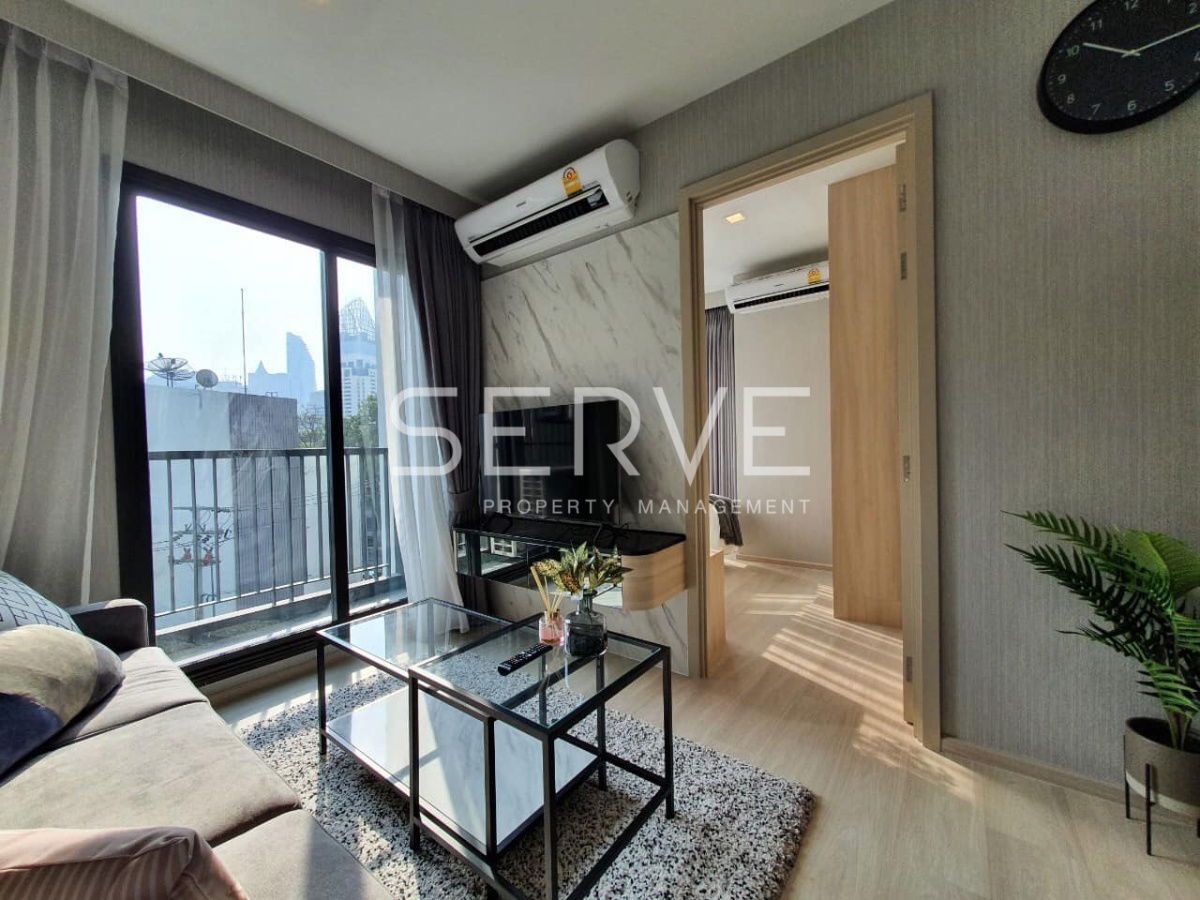 🔥Hot Price 33K🔥 - Nice Room 2 Beds 1 Bath 45 sq.m. Good Location Close to BTS Phloen Chit 600 m. at Life One Wireless Condo / For Rent
