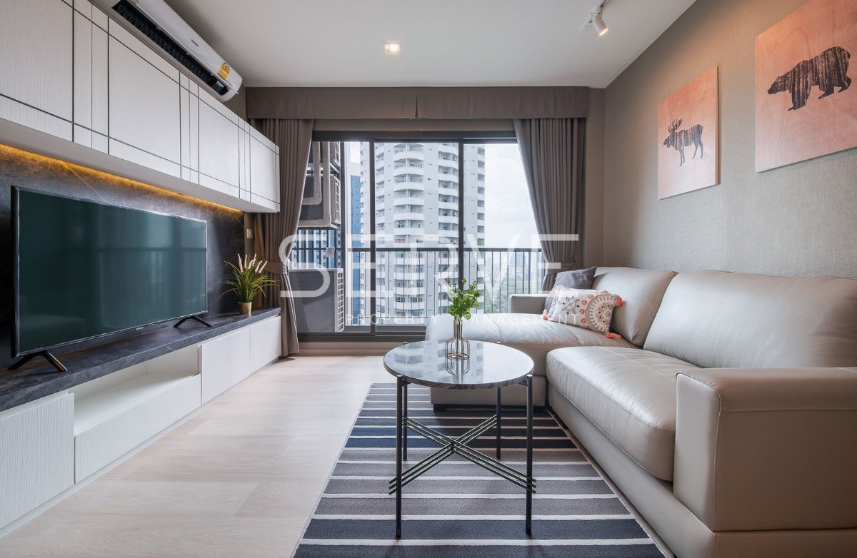 🔥40K🔥 - 2 Beds 2 Baths 63 sq.m. High Fl. 25+ Good Location Close to BTS Phloen Chit 600 m. at Life One Wireless Condo / For Rent