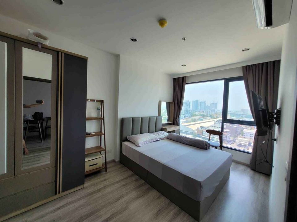 A015 Condo For Rent Ideo Mobi Sukhumvit 66 Beautiful Room Fully furnished Special Price