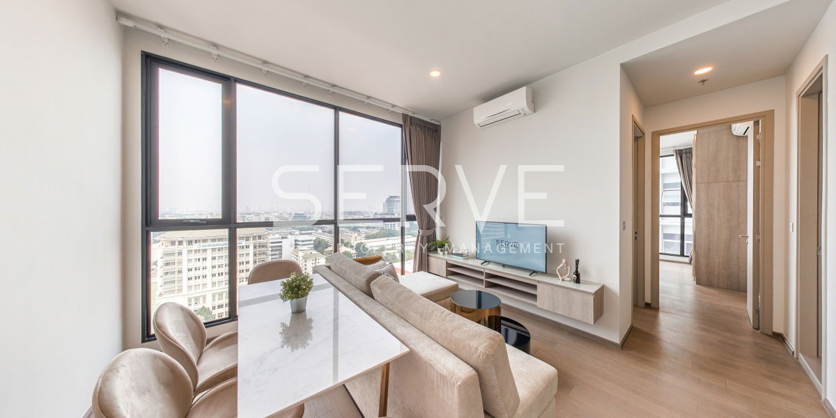 🔥Hot Price & Nice Decorate 2 Beds Corner Room High Fl. New Condo Good Location BTS Phaya Thai 300 m. at Park Origin Phayathai Condo / For Rent