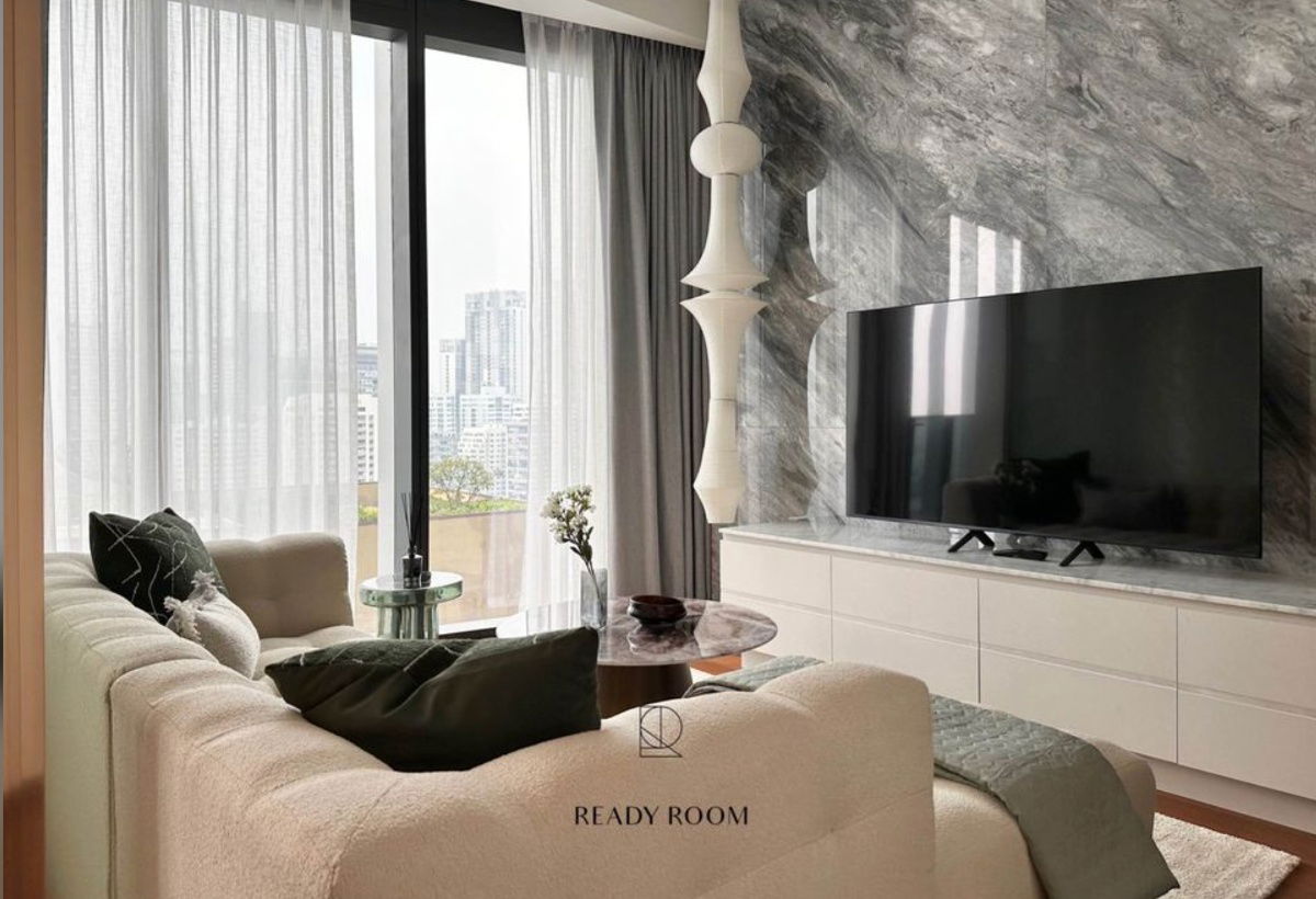 for rent The Estelle. 1bed 58sqm. Line id: @pfagent