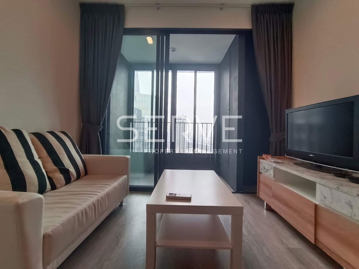 1 Bed 1 Bath Nice Room Good Location MRT Phetchaburi 300 m. @   Ideo Mobi Asoke