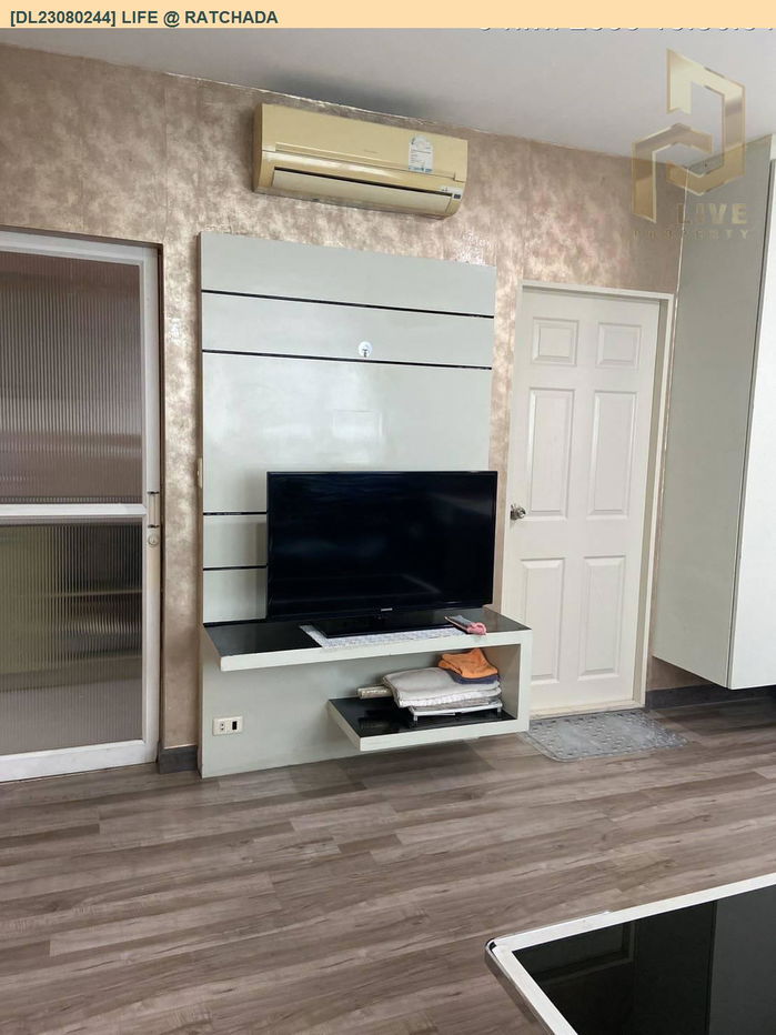 DL23080244 Condo for rent, Life @ Ratchada near MRT ลาดพร้าว, ready to move in, call urgently 0842740999 LineID @523dslwi