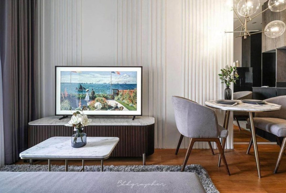 for rent Ashton Chula-Silom. 1bed 34sqm. Line id: @pfagent