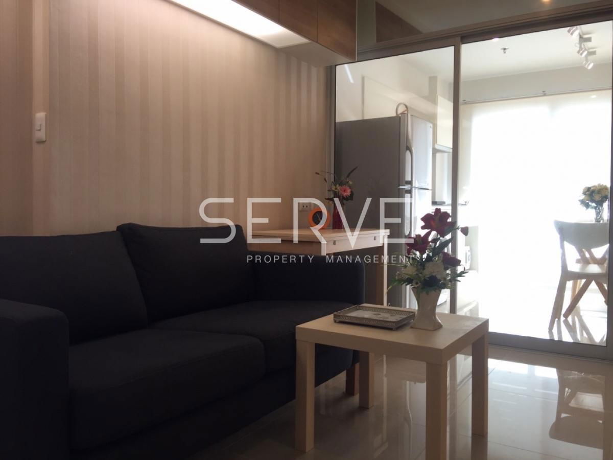 1 Bed Large Room Condo High Rise Good Location MRT Phra Ram 9 400 m.  @ Aspire Rama 9