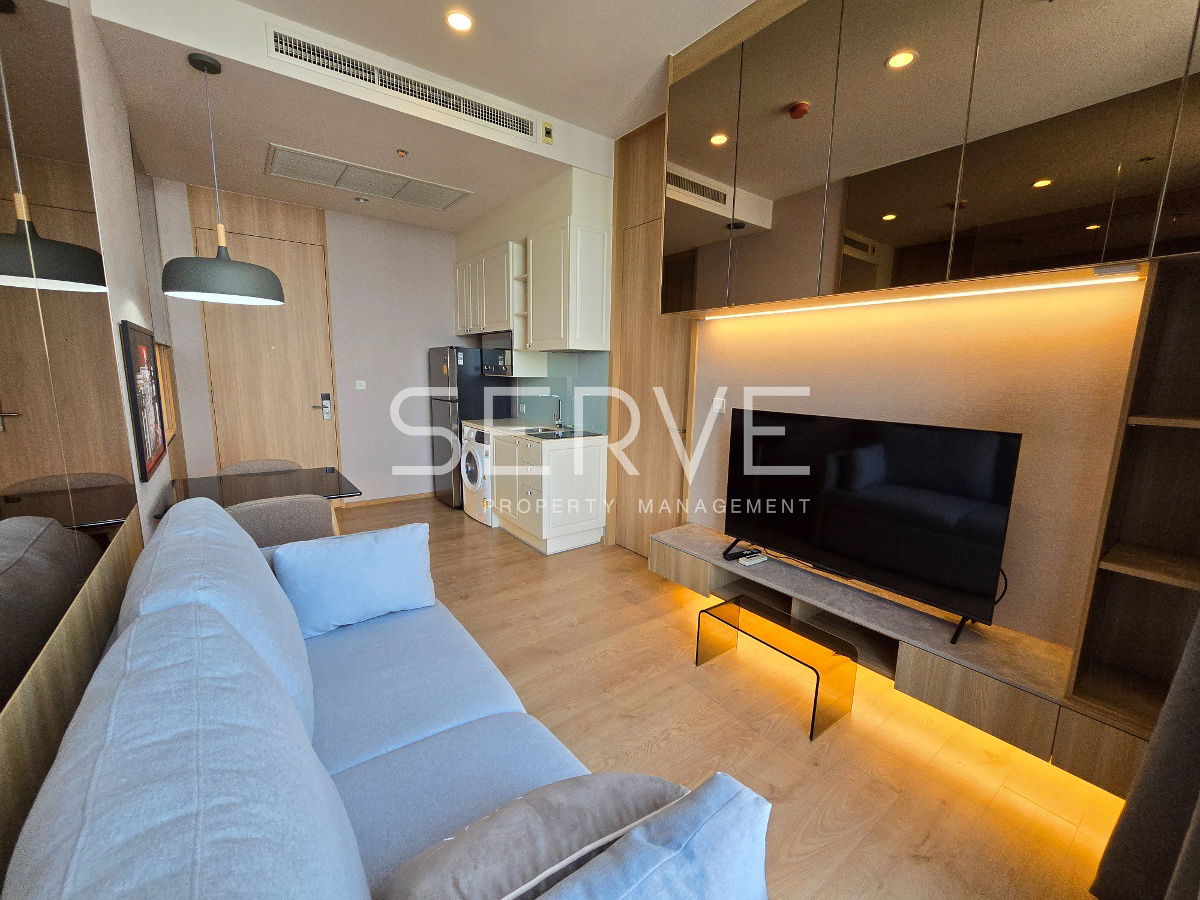 Nice view & Good Location 1 Bed Super High Fl. Close to BTS Asok & MRT Sukhumvit @ Noble BE19