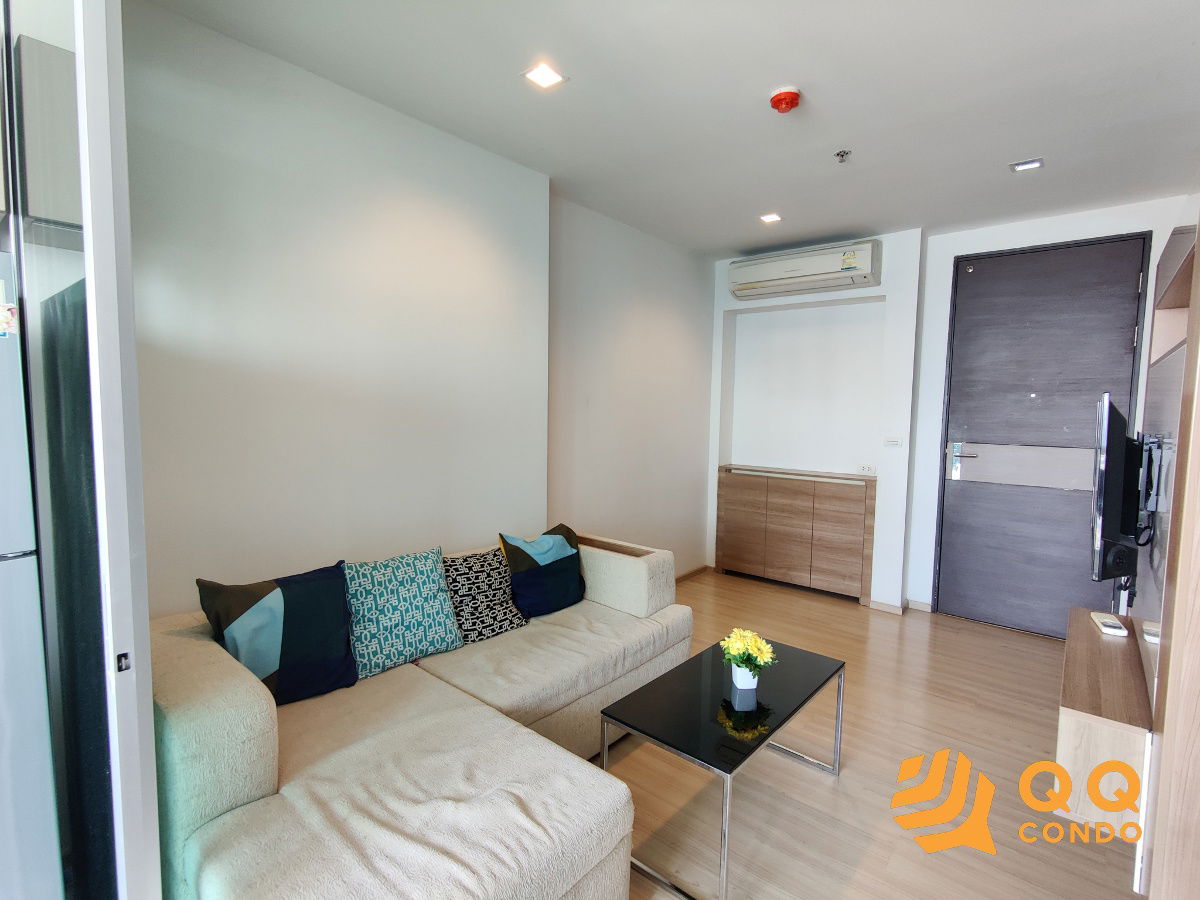 🏬 For Rent Rhythm Sathorn  1Bed, 45 sq.m., Beautiful room, fully furnished.