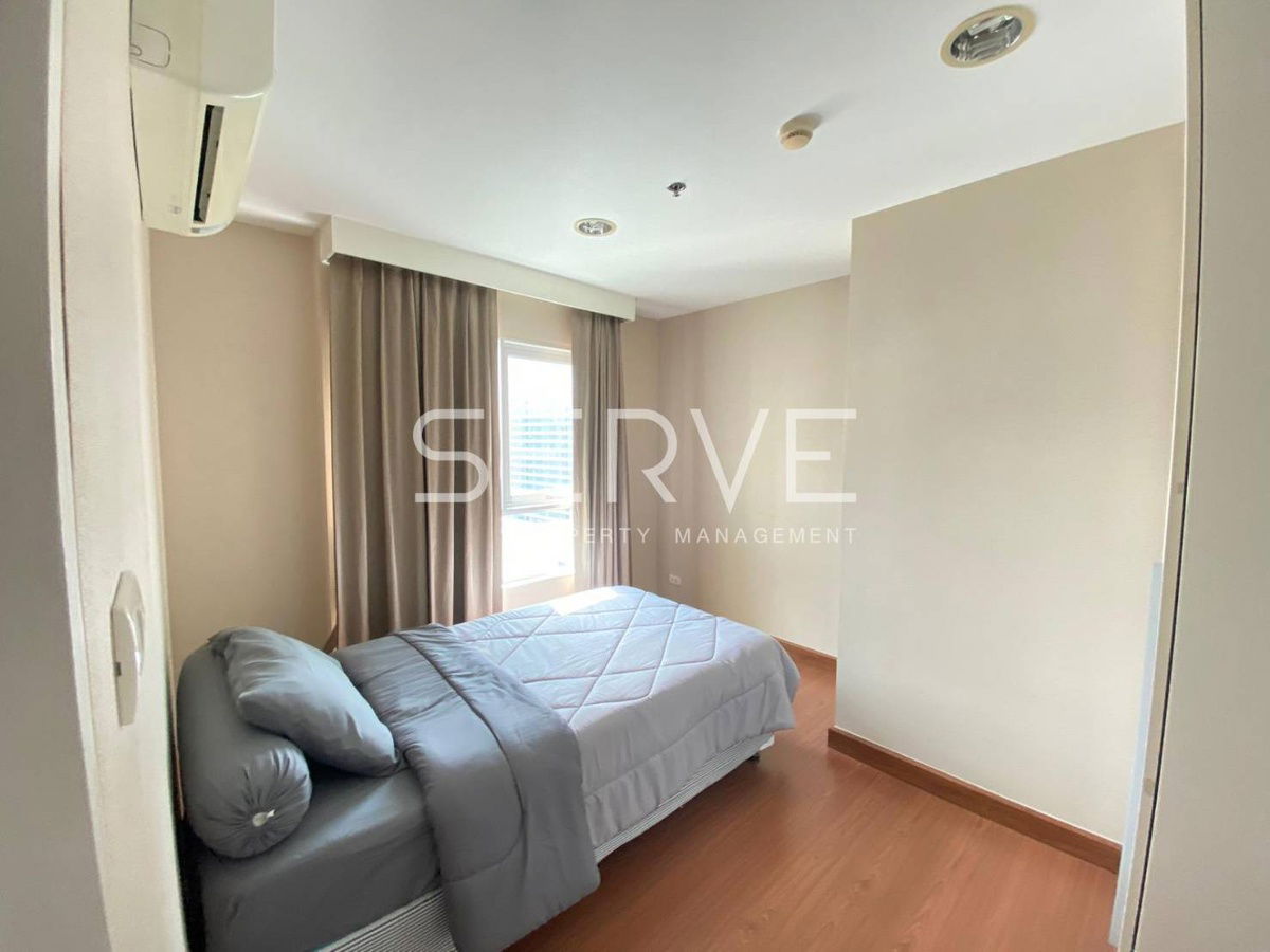 3 Beds with Bathtub Large Room Good Location MRT Phra Ram 9 500 m.  @ Belle Grand Rama 9