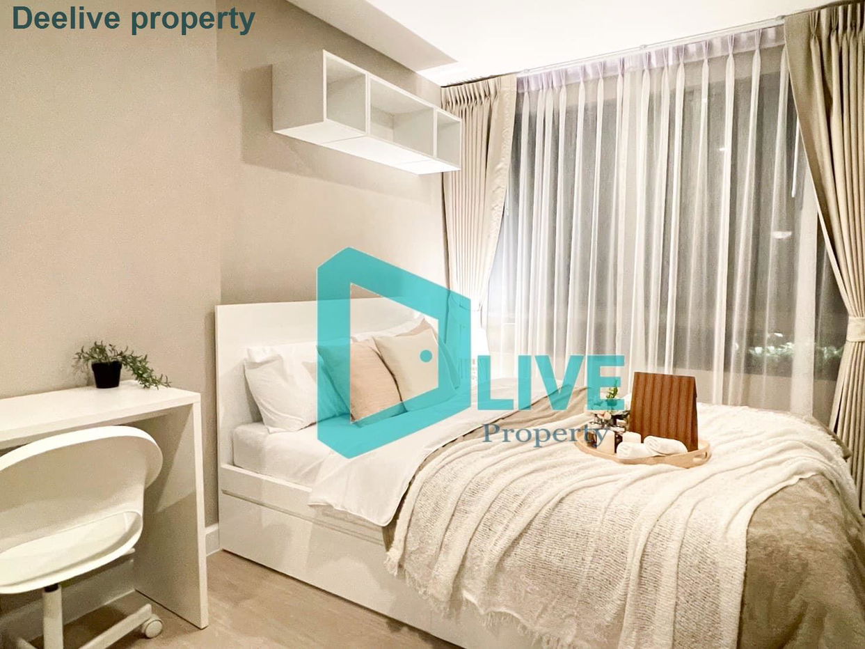 DL22120371 Condo for rent, Metro Luxe Ratchada near MRT ห้วยขวาง, ready to move in, call urgently 0842740999 LineID @523dslwi