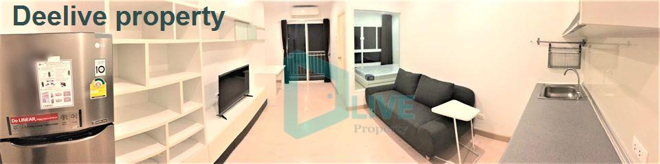 DL012888 Condo for rent, The Viva Condo Sathorn-taksin near BTS Wongwian Yai, ready to move in, call urgently 0656133286 LineID @897iyzll