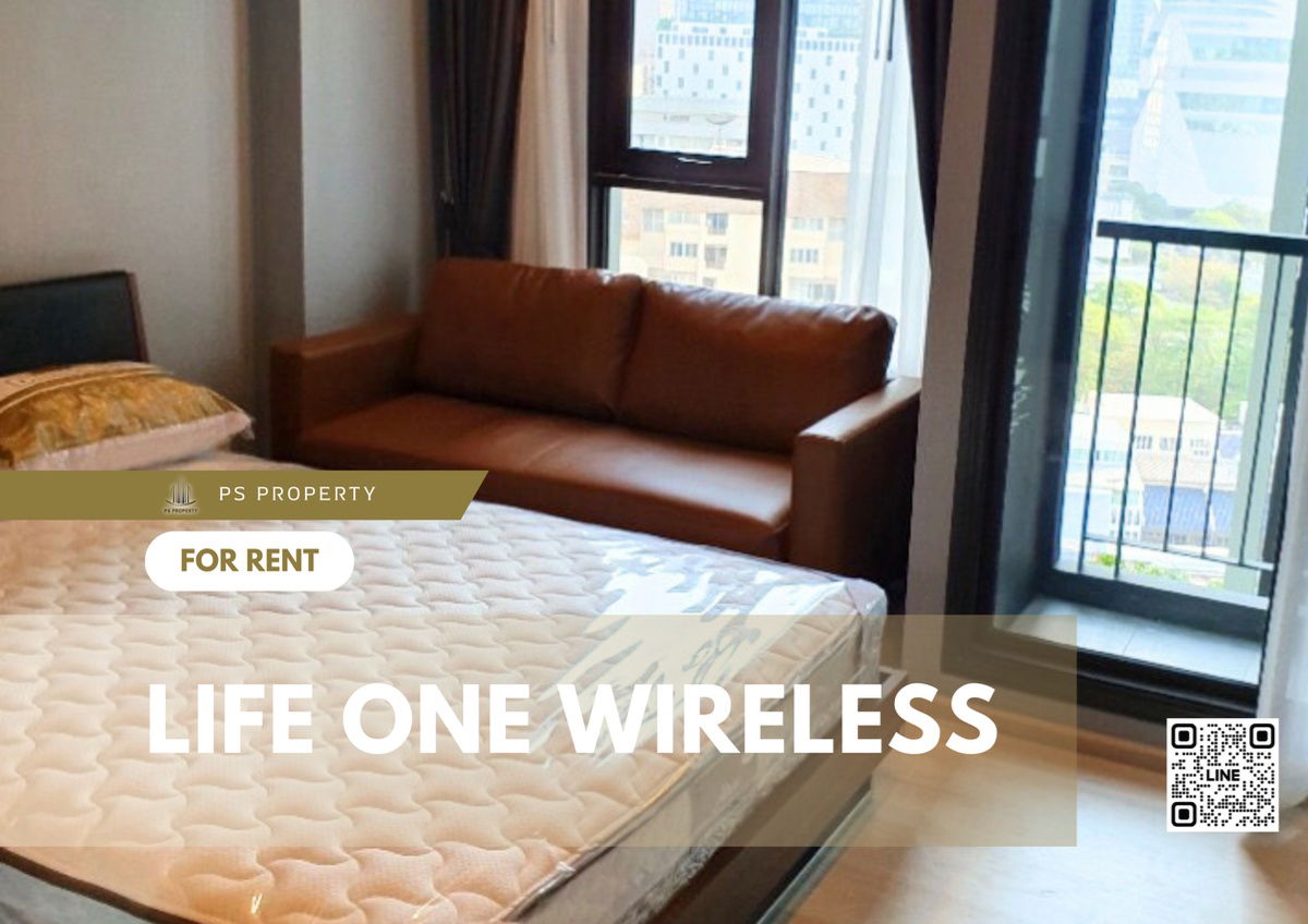 For rent 🔺Life One Wireless🔺 Built-in furniture. Complete electrical appliances Ready to move in 🚆near BTS Ploenchit