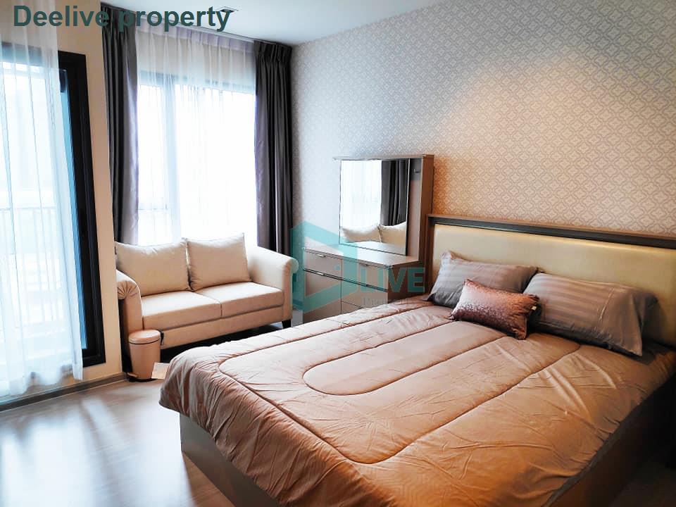 DL1124872 Condo for rent, Life Asoke - Rama 9 near MRT พระราม 9, ready to move in, call urgently 0800343450 LineID @655ebbvc