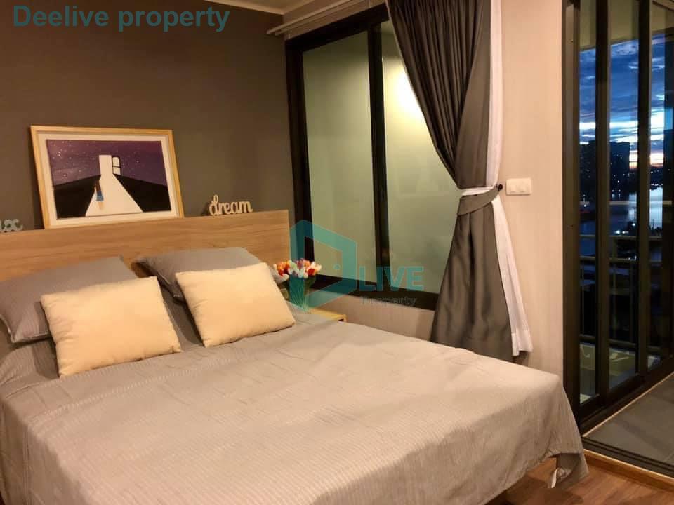 DL1044837 Condo for rent, U Delight Residence Riverfront Rama 3 near -, ready to move in, call urgently 0656133286 LineID @897iyzll