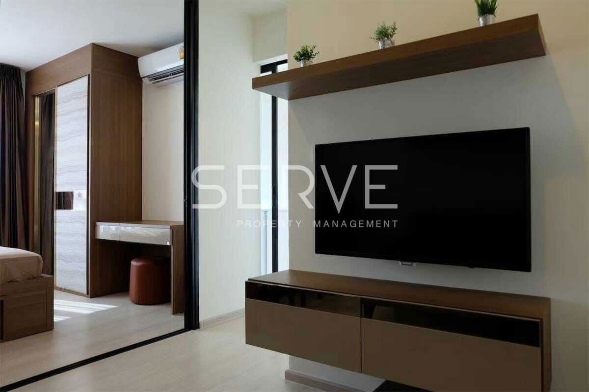 1 Bed Modern Style High Fl. 20+ Large Room Good Location Next to MRT Phetchaburi 130 m. @  Life Asoke