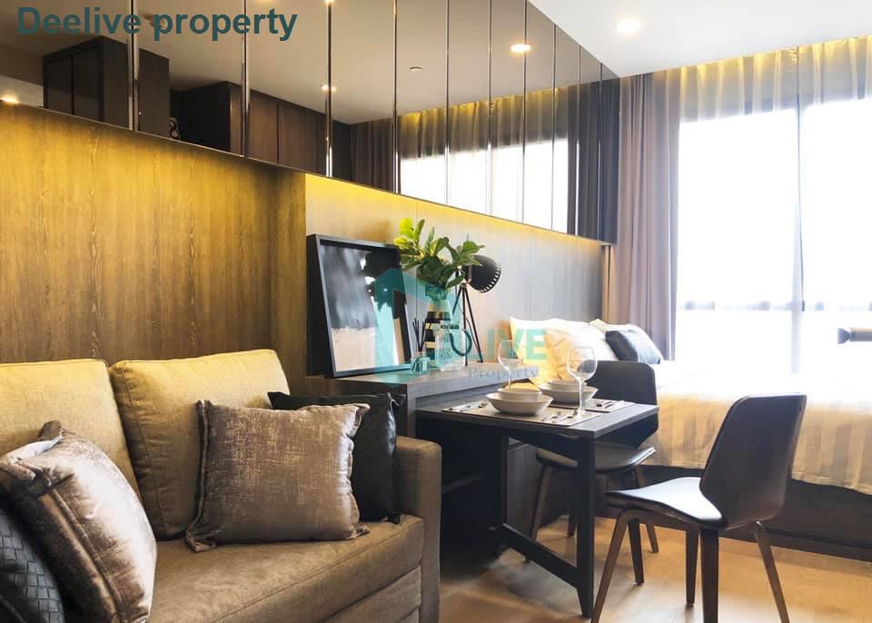 DL011490 Condo for rent, Ashton Chula - Silom near MRT ส่ามย่าน, ready to move in, call urgently 0638692663 LineID @257sxzzu