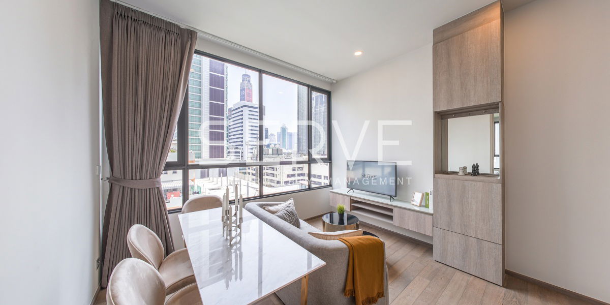 🔥 25K🔥 - 1 Bed Nice Room & Good Location New Condo in PhayaThai Area Close to BTS Phaya Thai 300 m. at Park Origin Phayathai Condo / For Rent