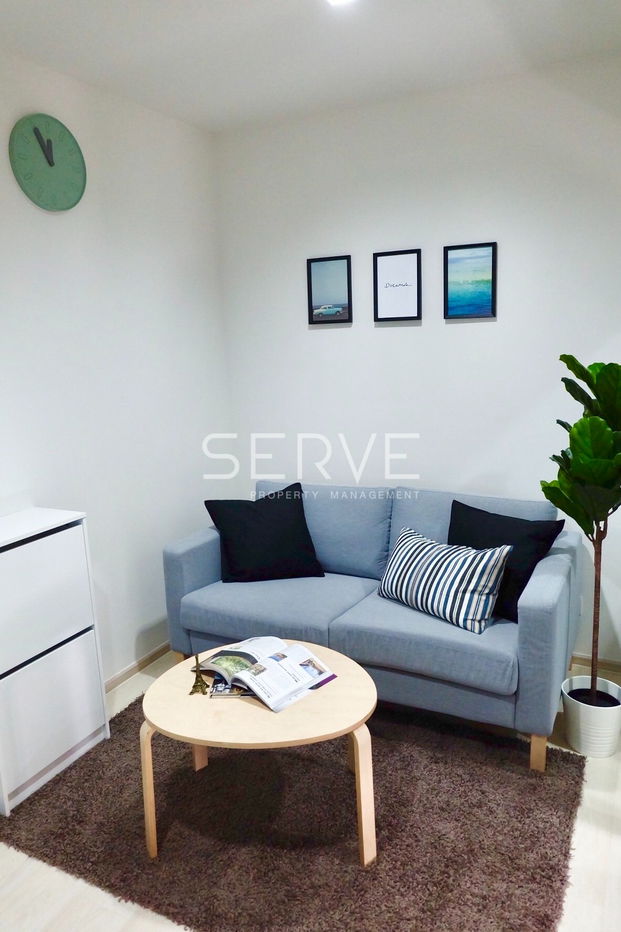 Homey Style 1 Bed 30 sq.m. High Fl. 20+ Good Location BTS Phra Khanong 600 m. at Life Sukhumvit 48 Condo / Condo For Rent