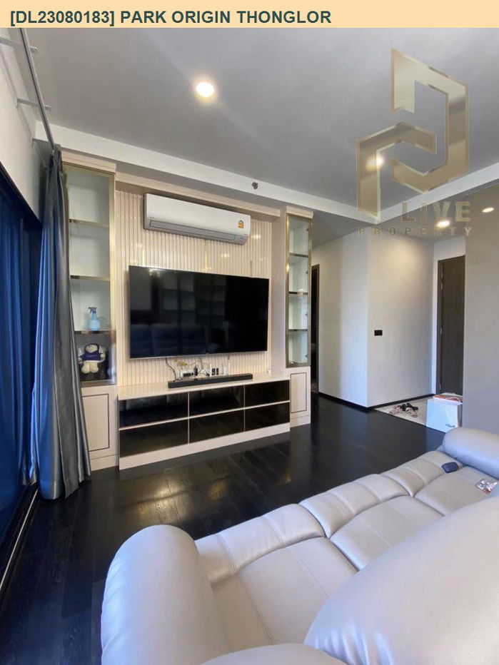 DL23080183 Condo for rent, PARK ORIGIN THONGLOR near BTS Thong Lo, ready to move in, call urgently 0638692663 LineID @162cjixi